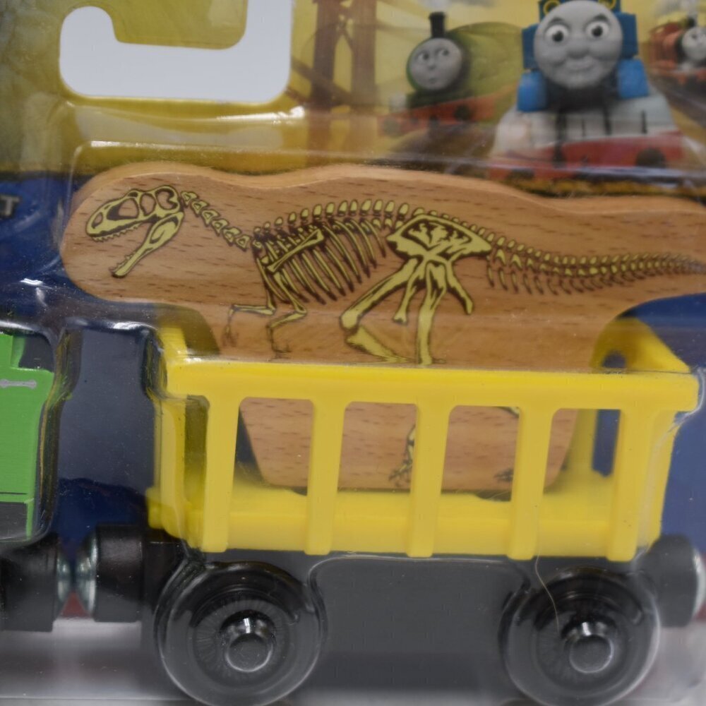 Tale of the Brave Oliver's Fossil Freight Dino Fossil Car Thomas & Friends Wood - Picture 6 of 12